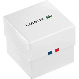Lacoste Multi Zifferblatt Quarz Uhr für Herren Schwarzes Lederarmband 2011177