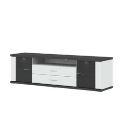 Primo Lowboard   Titan ¦ grau ¦ Maße (cm): B: 207 H: 60 T: 52.0