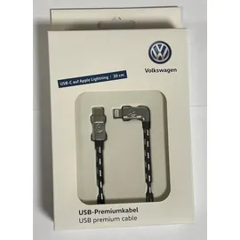 Volkswagen USB-C auf Apple Lightning 0,3 m gewinkelt