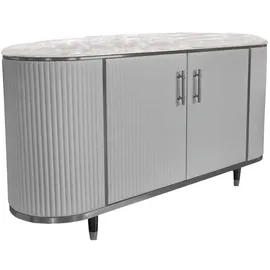 KAWOLA Sideboard 120 x 40 x 40 cm Grau