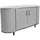 KAWOLA Sideboard 120 x 40 x 40 cm Grau