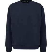 QS Sweatshirt mit Logo-Stickerei Blau XXL