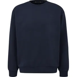 QS Sweatshirt mit Logo-Stickerei Blau XXL