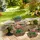Relaxdays Blumenkasten 30,5 x 24 x 19 cm Braun