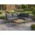 beautysofa LIVORNO Loungeset dunkelgrau