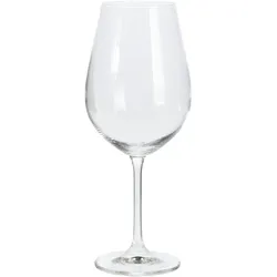 WellHome - Set mit 4 kristallinen Weißweingläsern mit mattiertem Finish, 520 ml