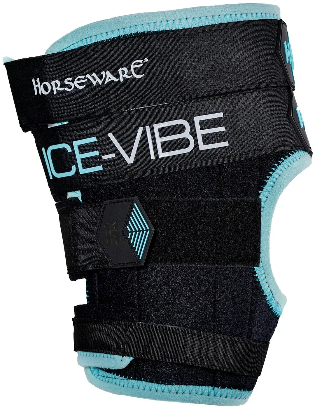 HORSEWARE Sprunggelenk Gamaschen Ice-Vibe black/aqua WB