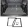 Omtec Klappmatratze Multiflexboard Schienen für VW T5 Multivan 2003-15 Unterlage Schrauben, OMAC, 10 cm hoch schwarz