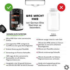 GEN GERMAN ELITE NUTRITION HMB Pulver 500 g