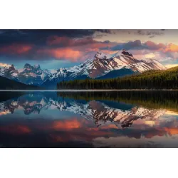 Fototapete PAPERMOON "Photo-Art JUAN PABLO DE, MALIGNE FARBE", bunt, B:5,00m L:2,80m, Vlies, Tapeten