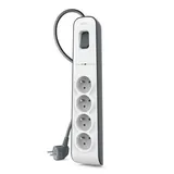 Belkin Steckdosenleiste 2 m Grau/Weiß 4 St.