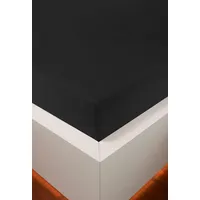 Bellana jersey Royal jersey Spannbetttuch schwarz 180-200 x 200-220