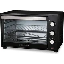Esperanza EKO008 Mini Oven 20 l Black - Transparent