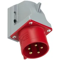 PCE Wandgerätestecker 32A 5p 6h IP44 Turbo Twist (525-6