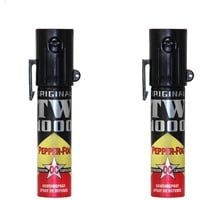 Hoernecke Pfefferspray 2er Set: Pfefferspray TW1000 (20 ml/ Nebel) Lady, schwarz, 40.0, 130108set2