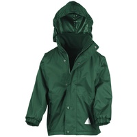 Result Junior Reversible Stormdri 4000 Fleecejacke, Unisex, R160J, Flaschengrün,