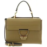 Coccinelle Arlettis Handtasche Leder Oliv