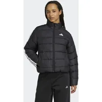 adidas Damen, Jacke Essentials CLIMAWARM 3-Streifen Synthetik, Größe L, in Grau BLACK