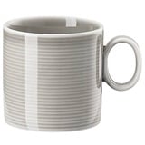 6er Set Thomas Kaffeetasse Loft 210 ml Porzellan Grau