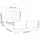 vidaXL Bettgestell 120 x 200 cm Creme