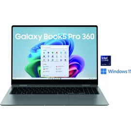 Samsung Galaxy Book5 Pro 360 16'' Core Ultra 7 258V 32 GB RAM 1 TB SSD Moonstone Gray