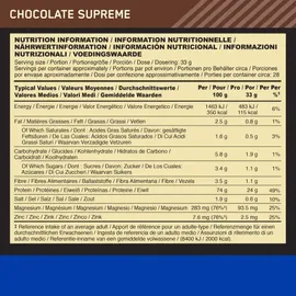 Optimum Nutrition Casein Schokolade Pulver 924 g