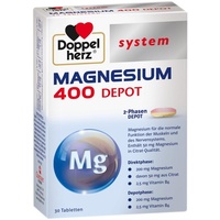 Doppelherz System Magnesium 400 Depot Tabletten 30 St.