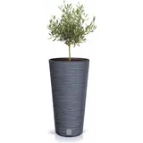 Spetebo Blumentopf 58 x 30 cm Anthrazit