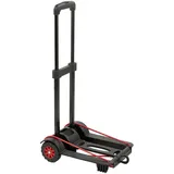 KEEEPER Bollerwagen faltbar Schwarz/Rot
