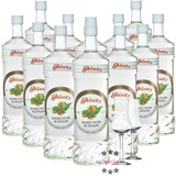 12 x Prinz Haselnuss-Schnaps + 2 gratis Schnapskelche