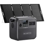 BLUETTI AC180 mit MP200 Solar Stromerzeuger kit, 2 1800W (2700W Peak) AC Ausgänge Solargenerator für Camping, Wohnmobile, caravans