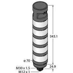 TURCK LED-Anzeige TL70WBGYRAQ