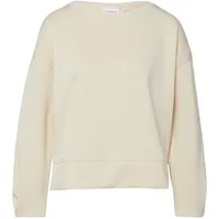 Comma, Sweatshirt Faltendetail Beige 36