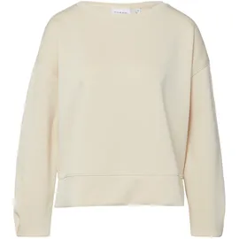 Comma, Sweatshirt Faltendetail Beige 36