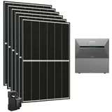 Anker Balkonkraftwerk 2670W Solaranlage Anker SOLIX Solarbank 3 E2700 Pro mit Zusatzakku