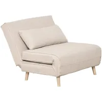 Homcom Einzelsofa Verstellbar Rückenlehne Liege 94 x 78 x80cm