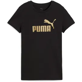 Puma ESS Metallic No. 1 Logo Tee schwarz XS