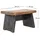 DESIGN DELIGHTS Hocker Altholz 29 x 18 x 19 cm Schwarz