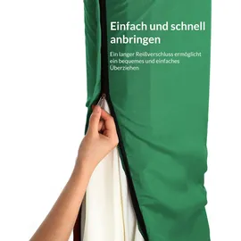 DEUBA Abdeckung Sonnenschirm 3m Polyester Grün