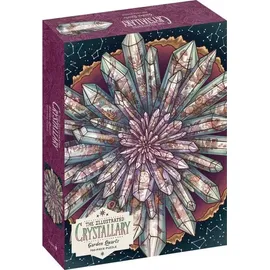 Storey Publishing The Illustrated Crystallary Puzzle: Garden Quartz (750 Pieces)