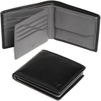 Lavalen Geldbörse Herren Leder - Portmonee Herren Leder - Wallets for Men - Geldbeutel Herren Klein - Herren-geldbörsen - Herren Portemonnaie Herren - Brieftasche Herren - Geschenke für Männer.