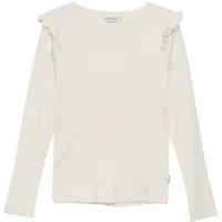 MINYMO T-shirt LS Rib seedpearl (242) 134