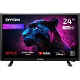 DYON Movie Smart 24 VX 60 cm (24 Zoll) Fernseher (HD Smart TV, HD Triple Tuner (DVB-C/-S2/-T2), App Store, Prime Video, Netflix, YouTube, DAZN, Disney+)