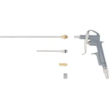 BGS Druckluft-Ausblaspistole 3215 mit 3 Düsen 25 - 100 - 200 mm