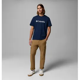 Columbia Men's Basic Logo Tee - T-Shirt collegiate Navy/Gem columbia L