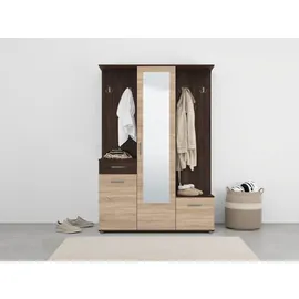 INOSIGN Martin Dielenschrank 133,5 x 33 x 197,5 cm braun