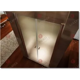 i-flair LIMA Duschtür mit Pendeltüren 80 x 185 cm DTF