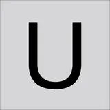 RZB Buchstabe "U" 99222.013.U