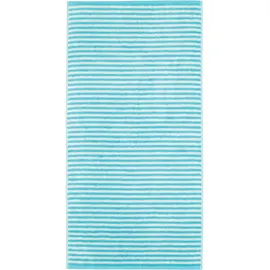 CAWÖ Campus Ringel 955 Duschtuch 70 x 140 cm türkis