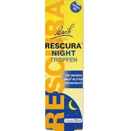 Nelsons Gmbh Bachblüten Original Rescura Night Tropfen alkoholfrei 20 ml